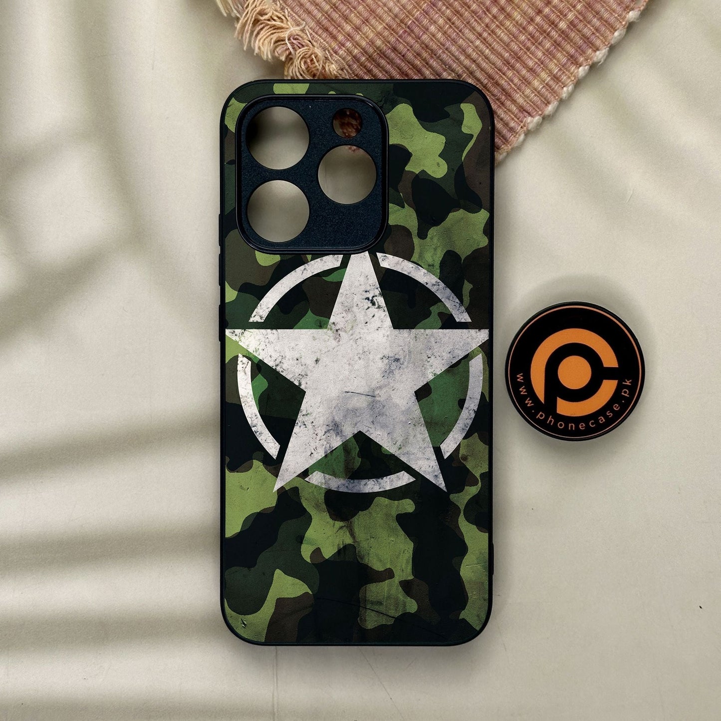 Realme 15T - Ndcom - Premium Metal Printed Soft Bumper Shock Proof Case