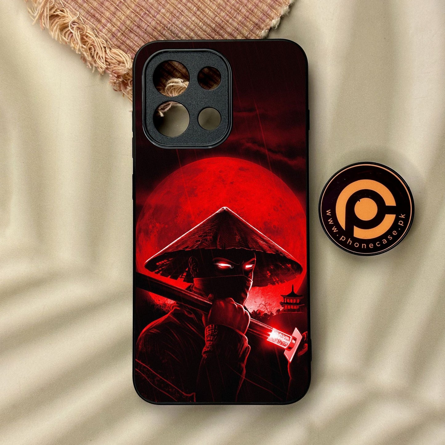 OnePlus 13T - Ninja Design 2 - Premium Metal Printed Soft Bumper Shock Proof Case