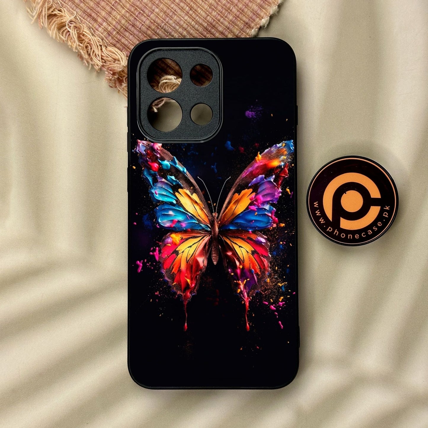 OnePlus 13T - Butterflies Design 7 - Premium Metal Printed Soft Bumper Shock Proof Case