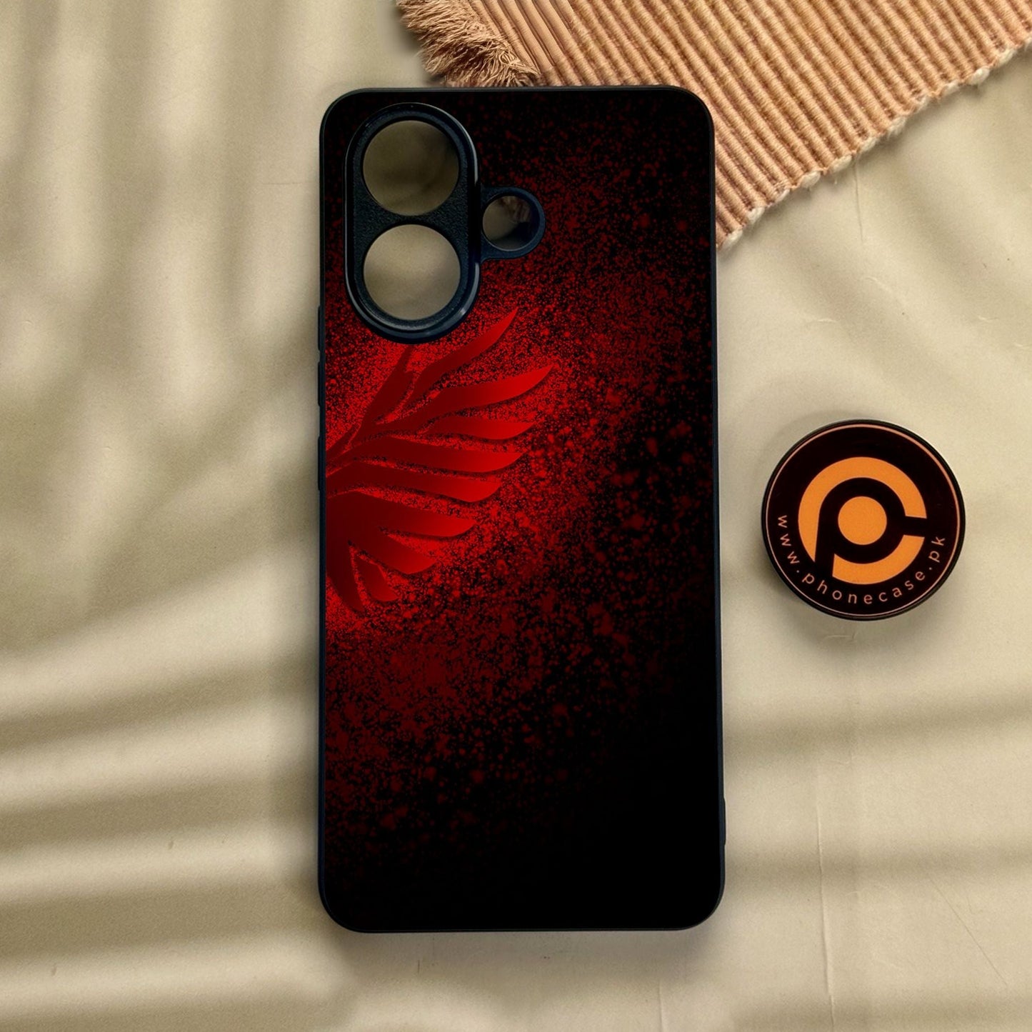 Vivo V60 Lite - Angel 2.0 Design 2 - Premium Metal Printed Soft Bumper Shock Proof Case