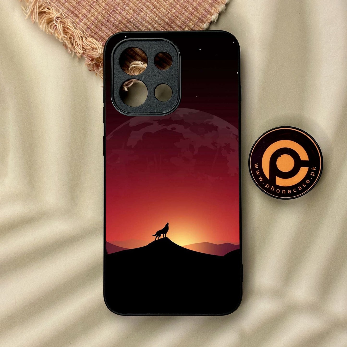 OnePlus 13T - Wolf Design 4 - Premium Metal Printed Soft Bumper Shock Proof Case