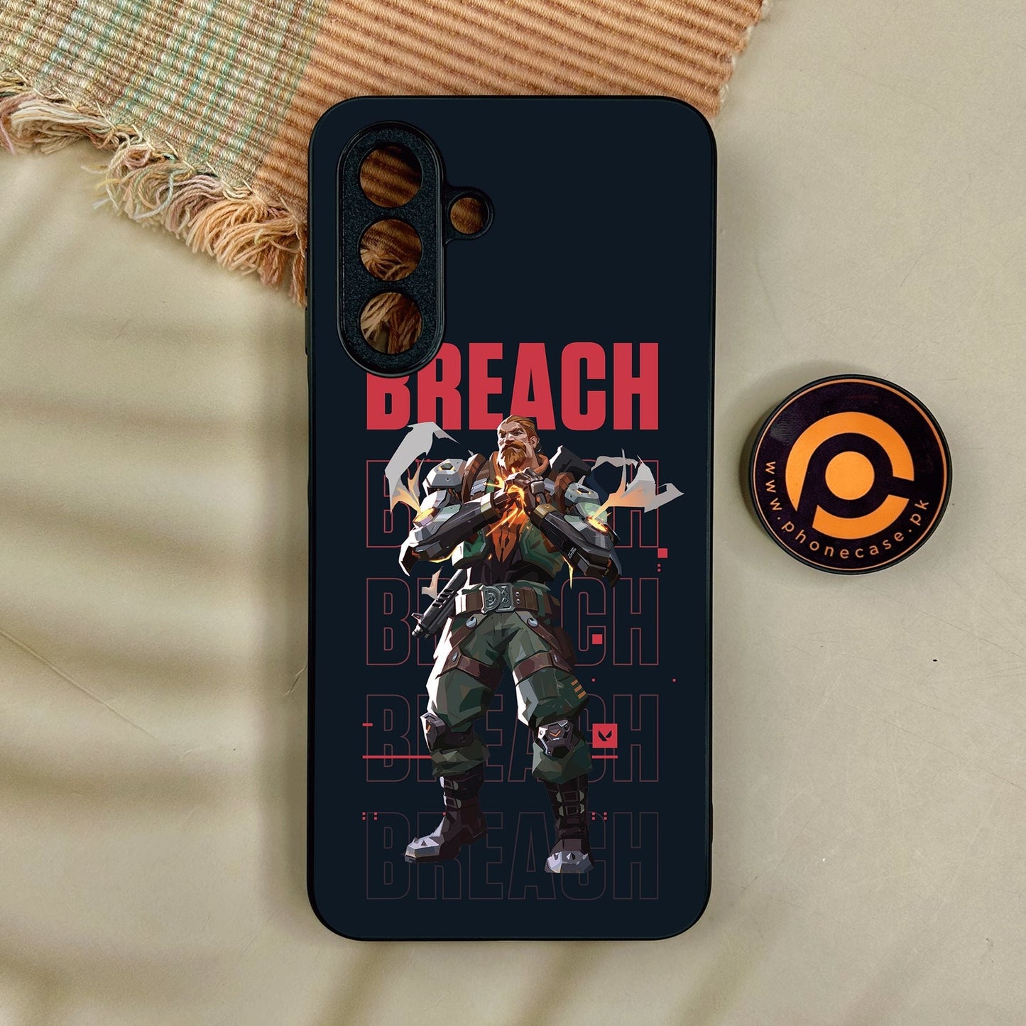 Samsung Galaxy A17 - Battle-Ready Design 6 - Premium Metal Printed Soft Bumper Shock Proof Case