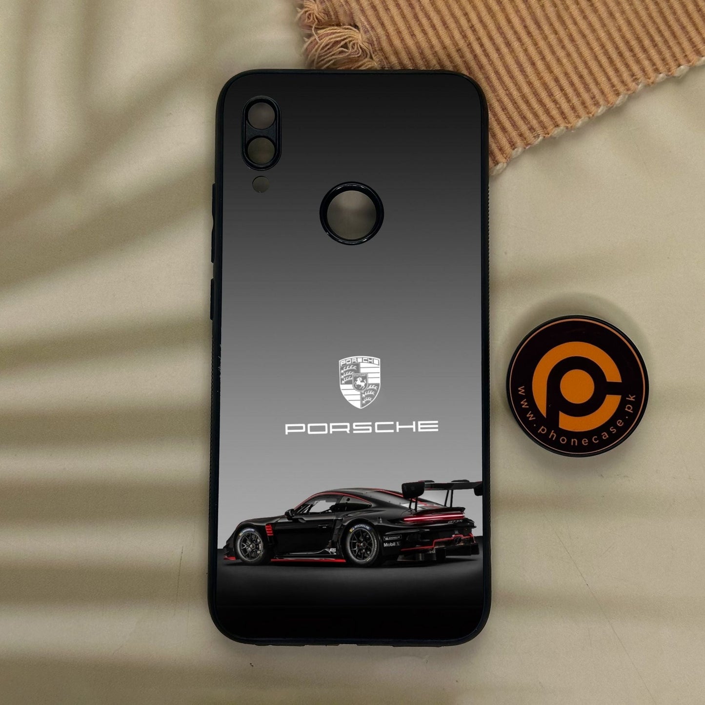 Redmi Note 7 - Shadow Racer - Premium Metal Printed Soft Bumper Shock Proof Case