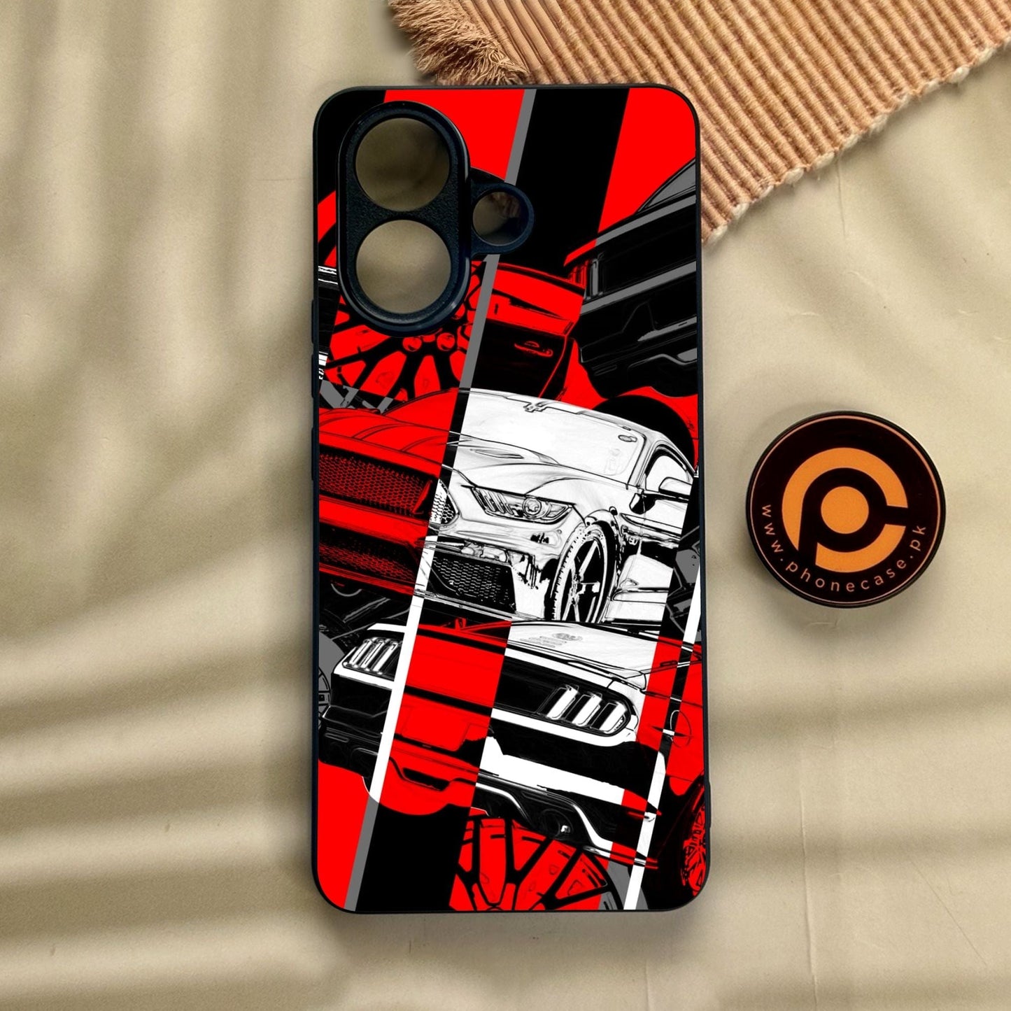 Vivo V60 Lite - Racing Series 2.0 Design 6 - Premium Metal Printed Soft Bumper Shock Proof Case