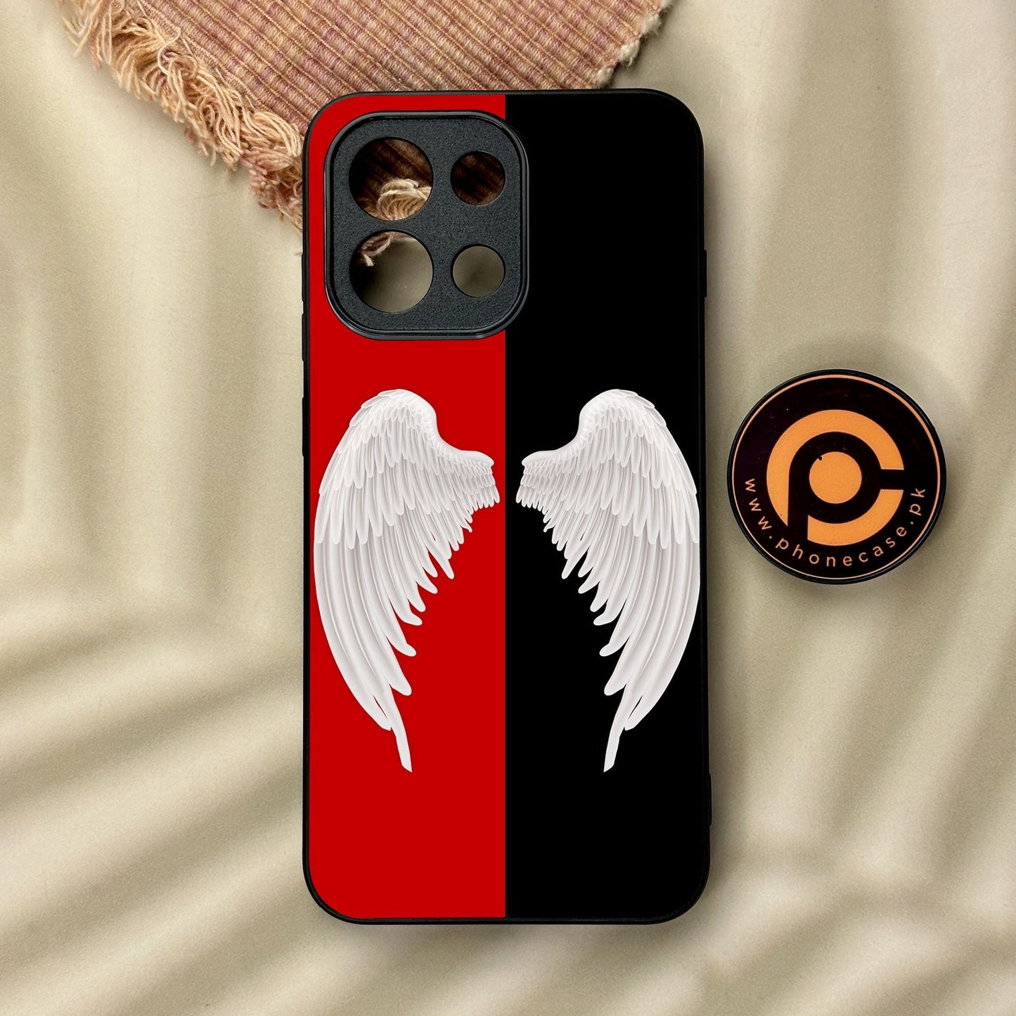 OnePlus 13s - Angel 2.0 Design 4 - Premium Metal Printed Soft Bumper Shock Proof Case