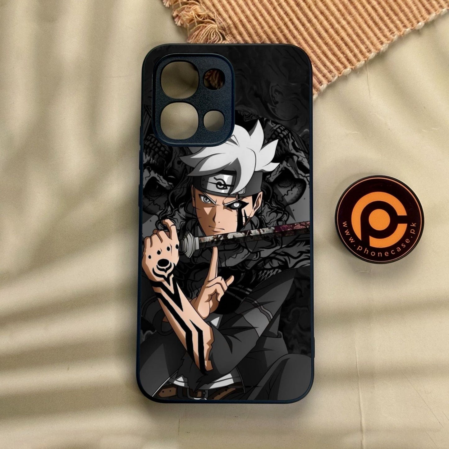 Oppo A6 Pro - Anime 2.0 Design 1 - Premium Metal Printed Soft Bumper Shock Proof Case