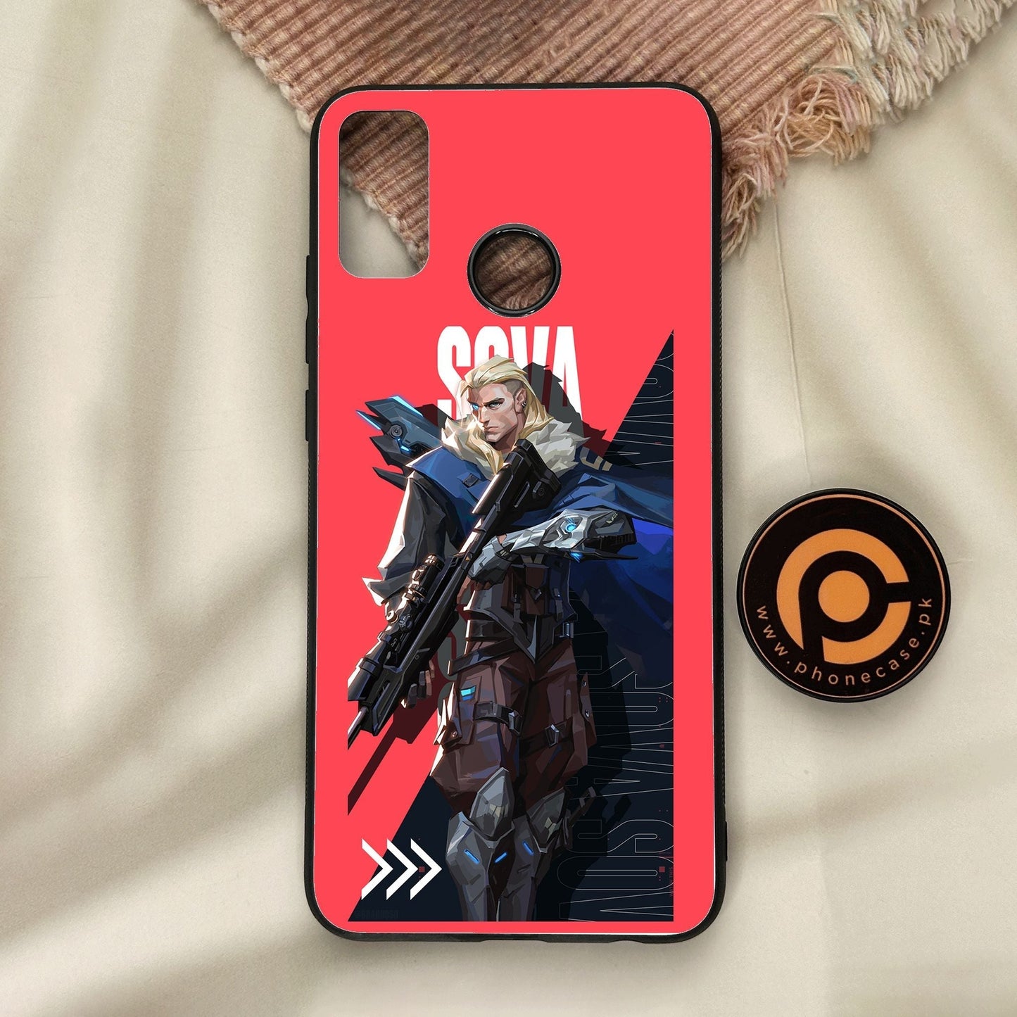 Honor 9X Lite - Battle-Ready Design 7 - Premium Metal Printed Soft Bumper Shock Proof Case