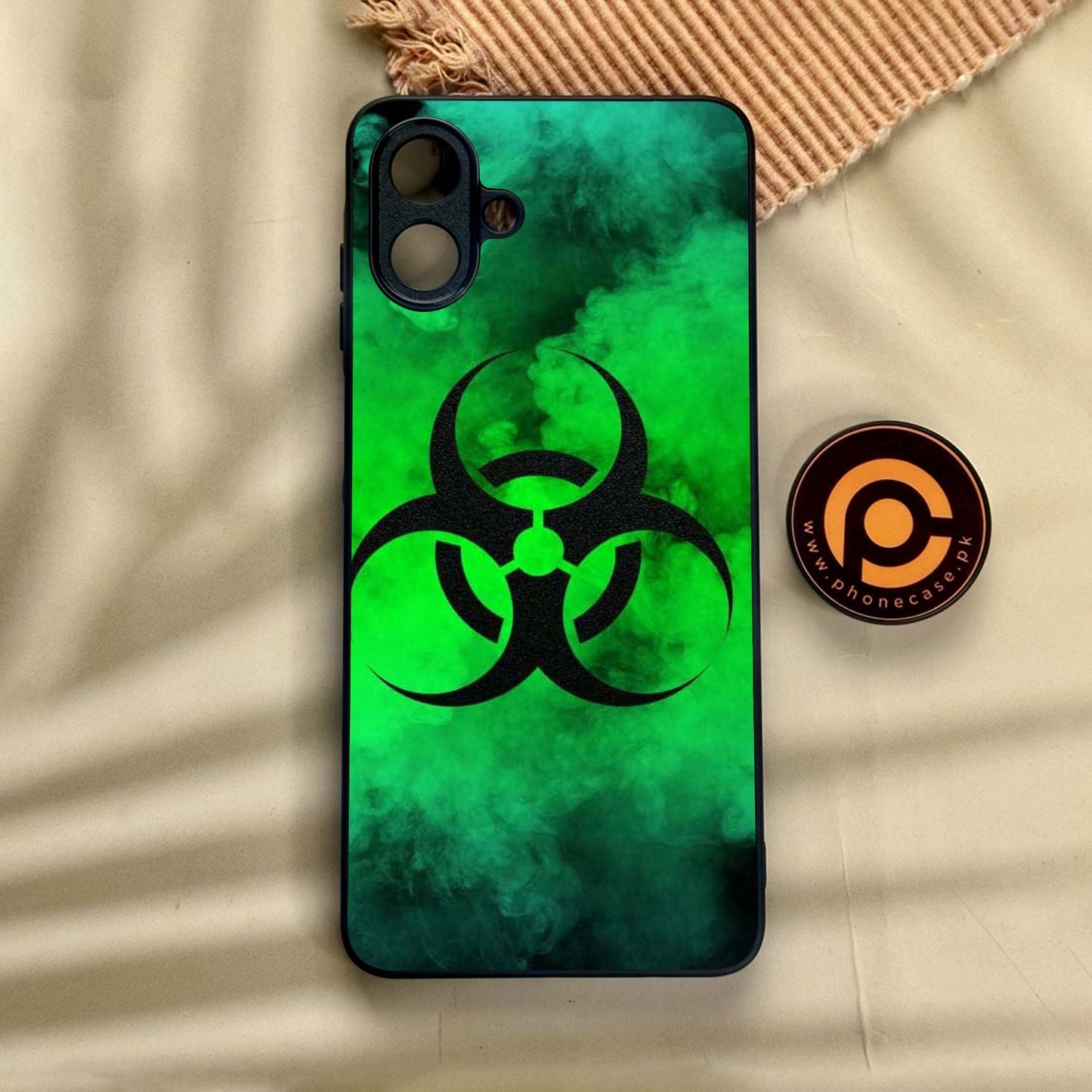 Samsung Galaxy A07 - Biohazard Design 7 - Premium Metal Printed Soft Bumper Shock Proof Case