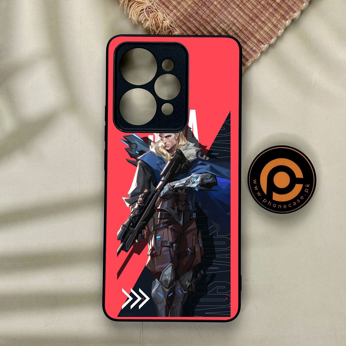 Realme 15 Pro - Battle-Ready Design 7 - Premium Metal Printed Soft Bumper Shock Proof Case