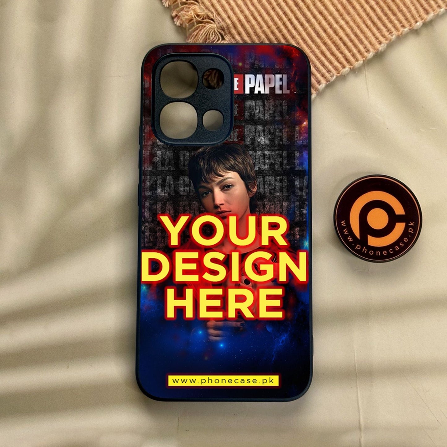 Oppo A6 Pro - Customize Your Own - Premium Metal Printed Soft Bumper Shock Proof Case