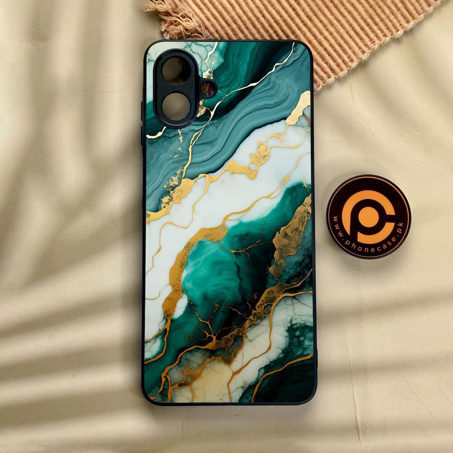 Samsung Galaxy A07 - Liquid Design 3 - Premium Metal Printed Soft Bumper Shock Proof Case