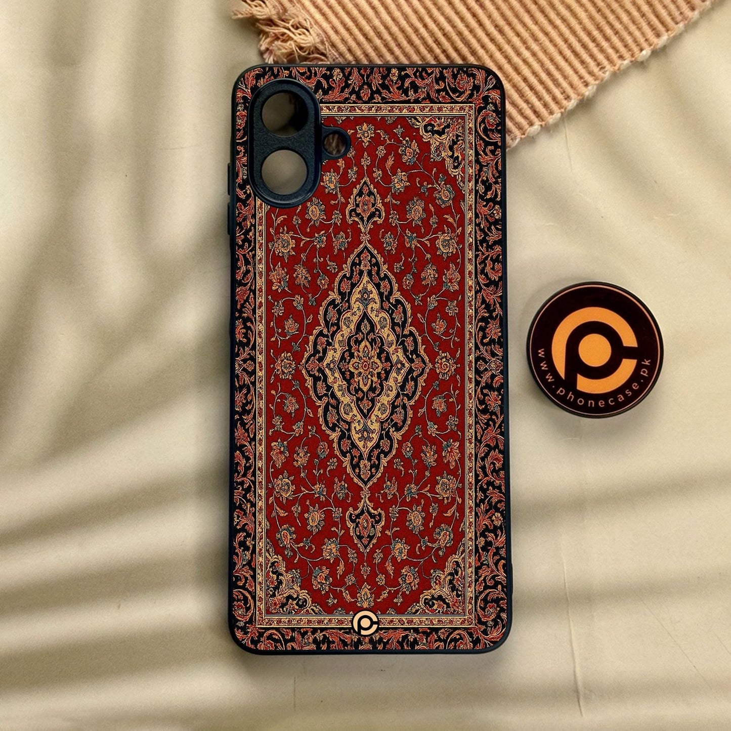 Samsung Galaxy A07 - Persian Rug Design 1 - Premium Metal Printed Soft Bumper Shock Proof Case