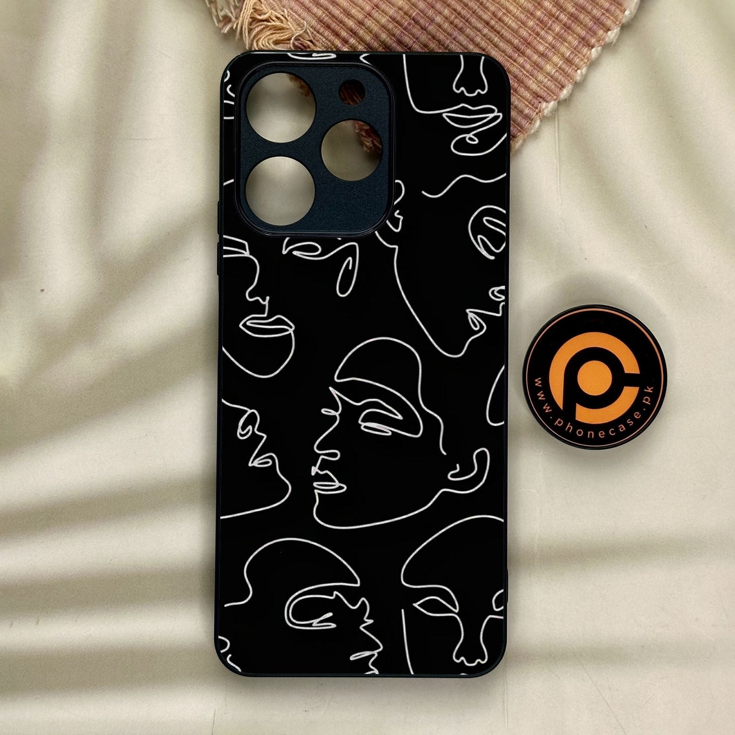 Realme Note 70 - Girls Design 9 - Premium Metal Printed Soft Bumper Shock Proof Case