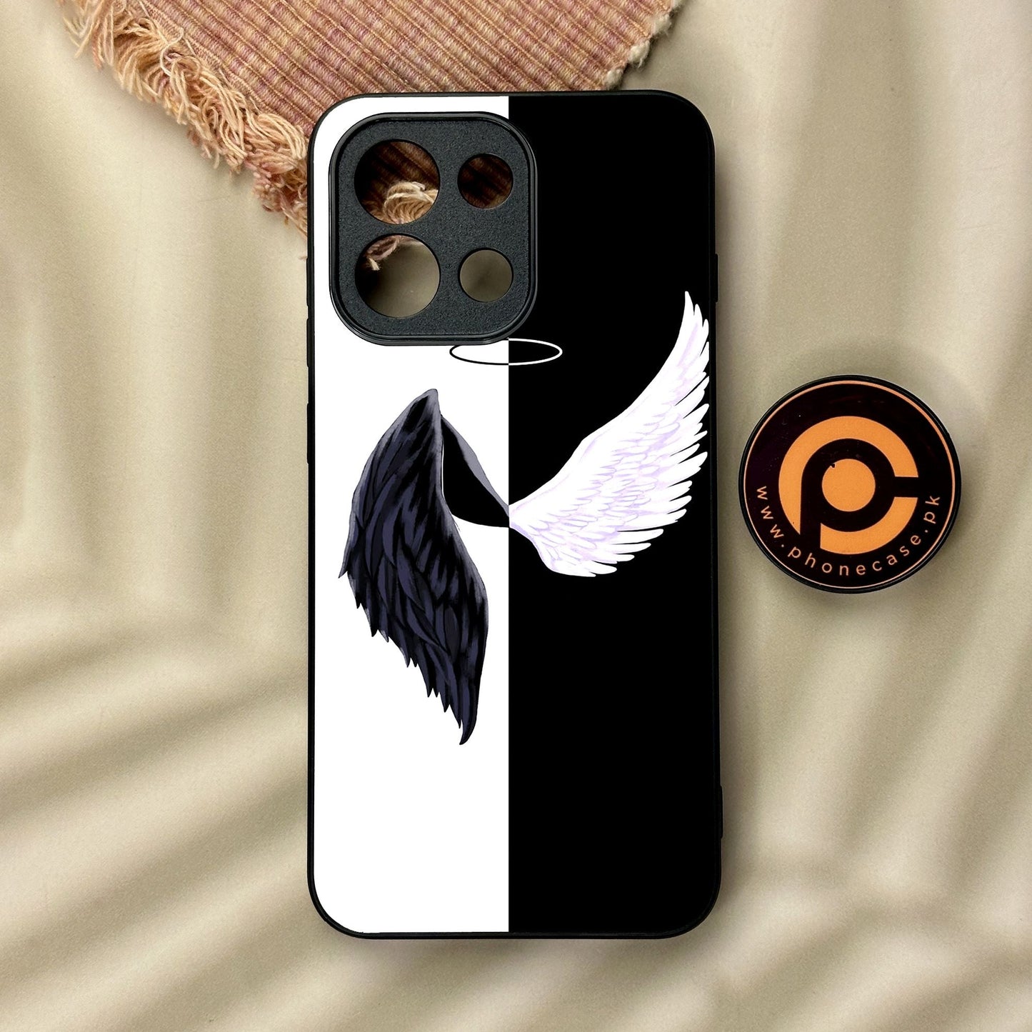 OnePlus 13T - Angel 2.0 Design 5 - Premium Metal Printed Soft Bumper Shock Proof Case