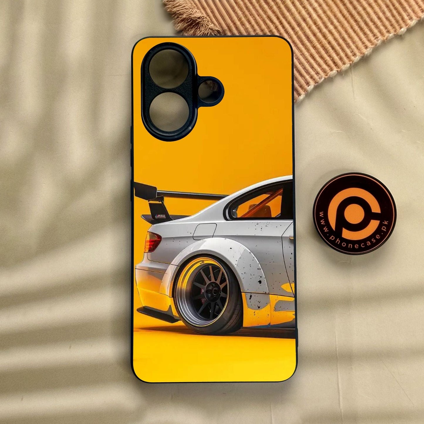 Vivo V60 Lite - M3 Gt2 Racing Car - Premium Metal Printed Soft Bumper Shock Proof Case