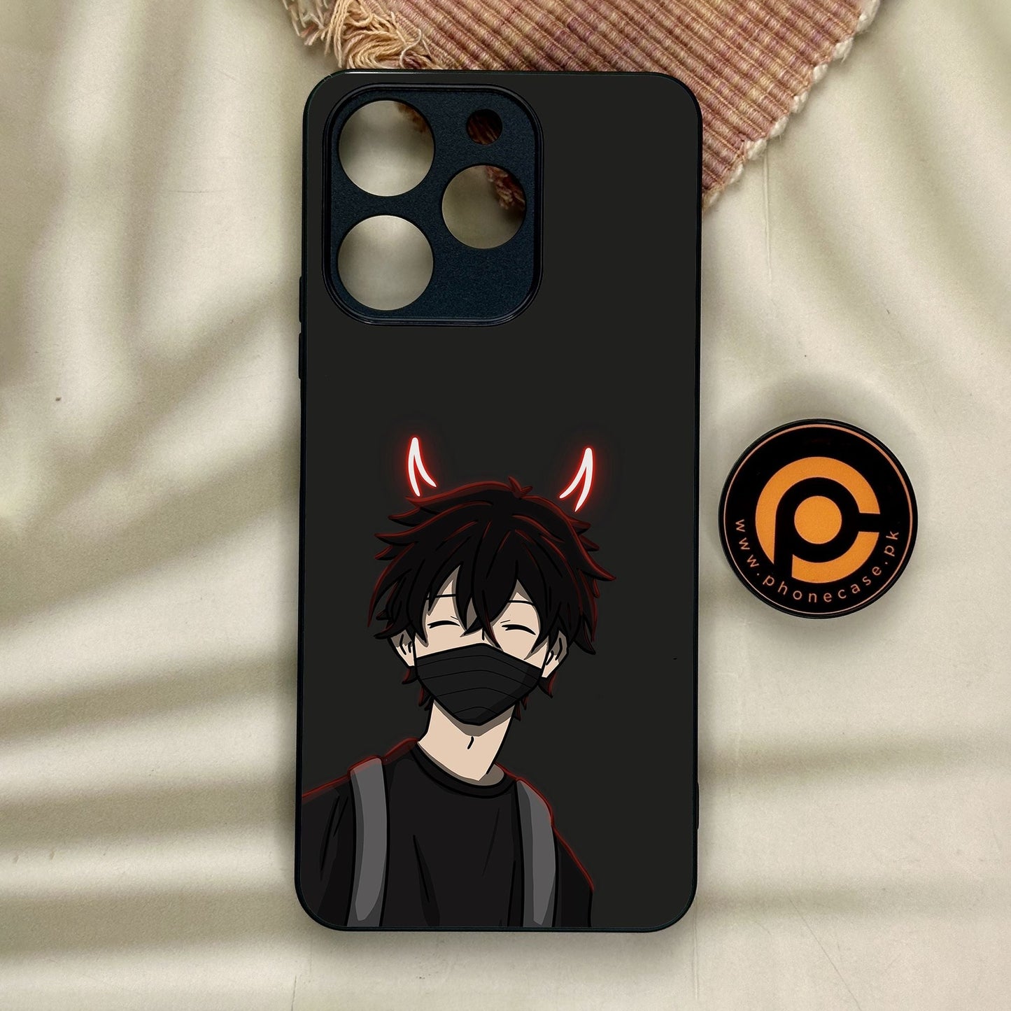 Realme Note 70 - Anime Series Design 7 - Premium Metal Printed Soft Bumper Shock Proof Case