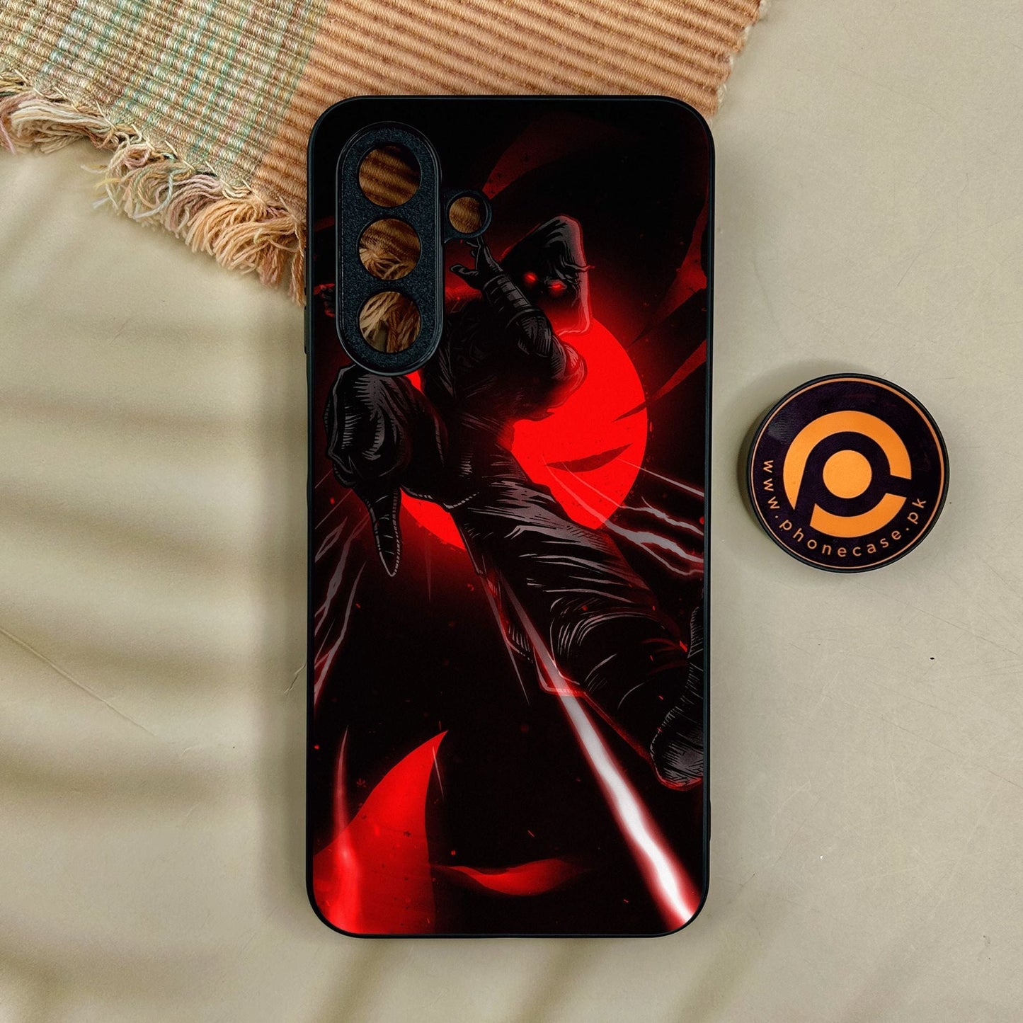 Samsung Galaxy A17 - Ninja Design 9 - Premium Metal Printed Soft Bumper Shock Proof Case