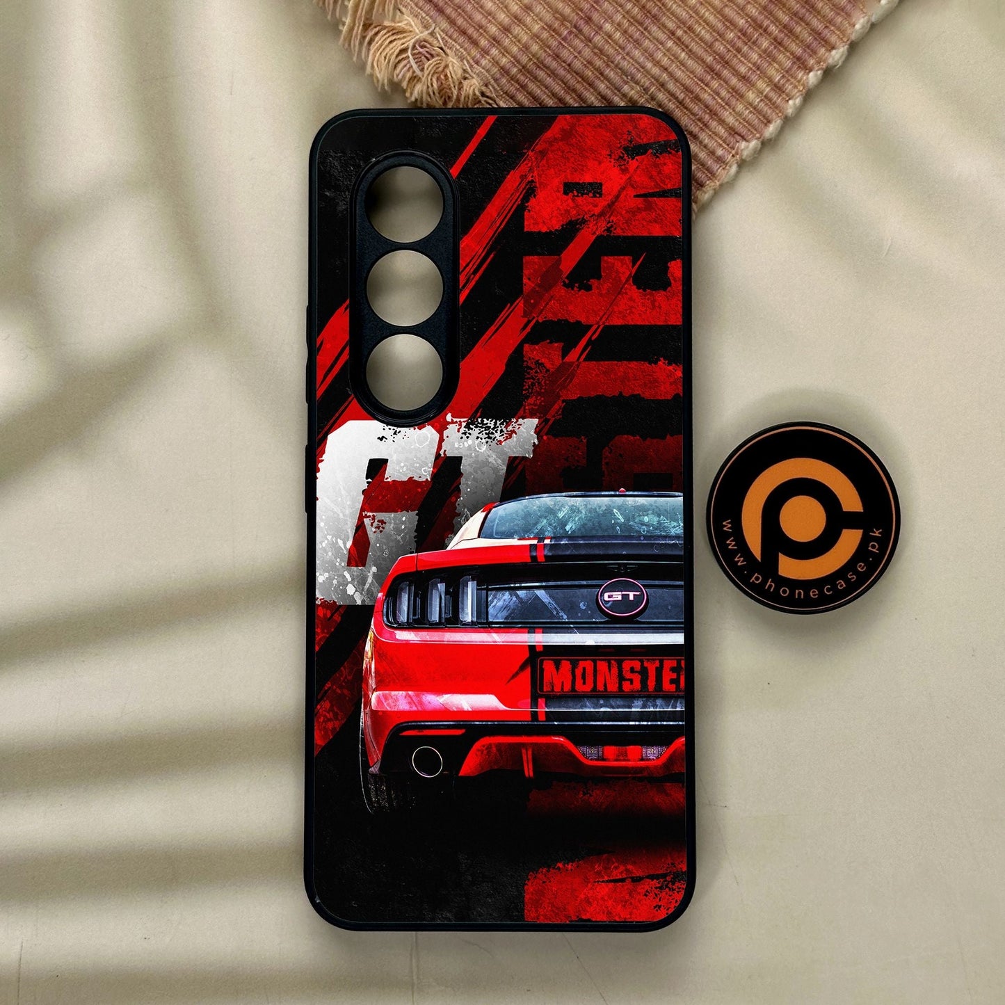 Itel S25 - Speed Shift Racing Car - Premium Metal Printed Soft Bumper Shock Proof Case