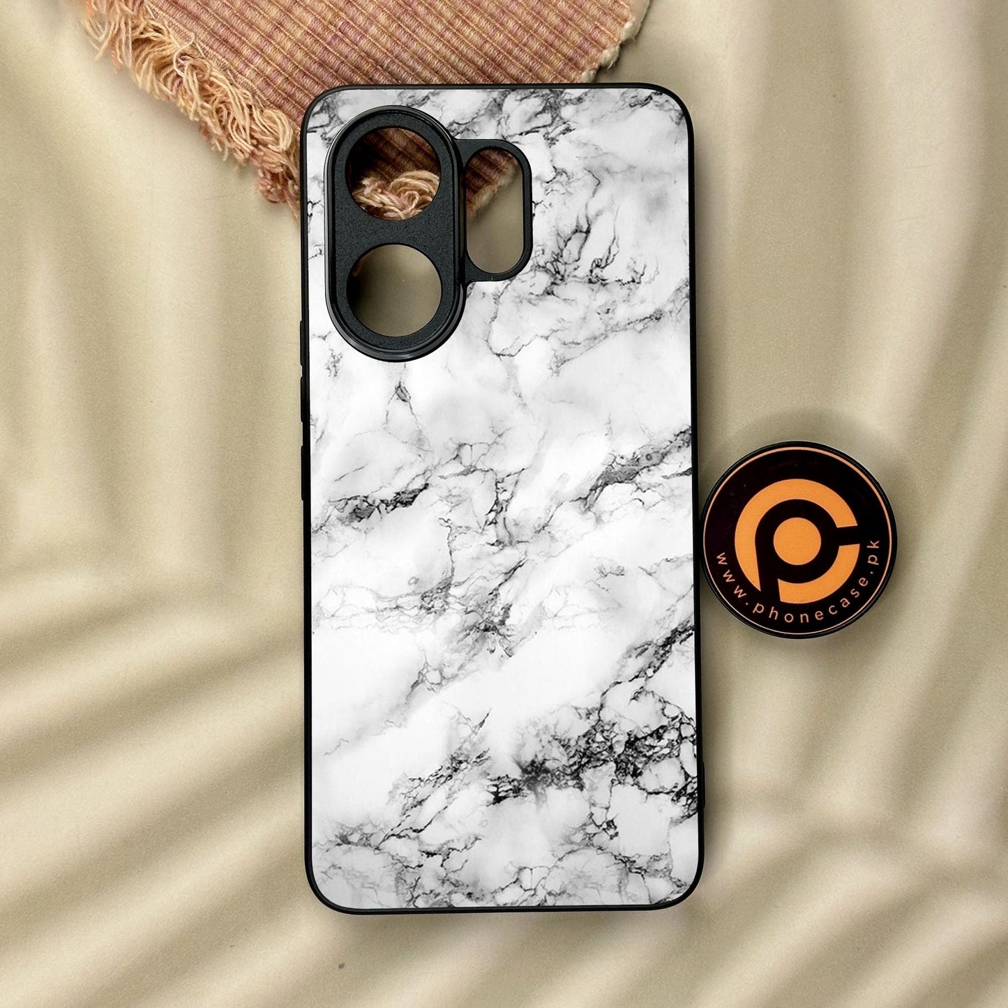 Vivo V60 - White Design 7 - Premium Metal Printed Soft Bumper Shock Proof Case