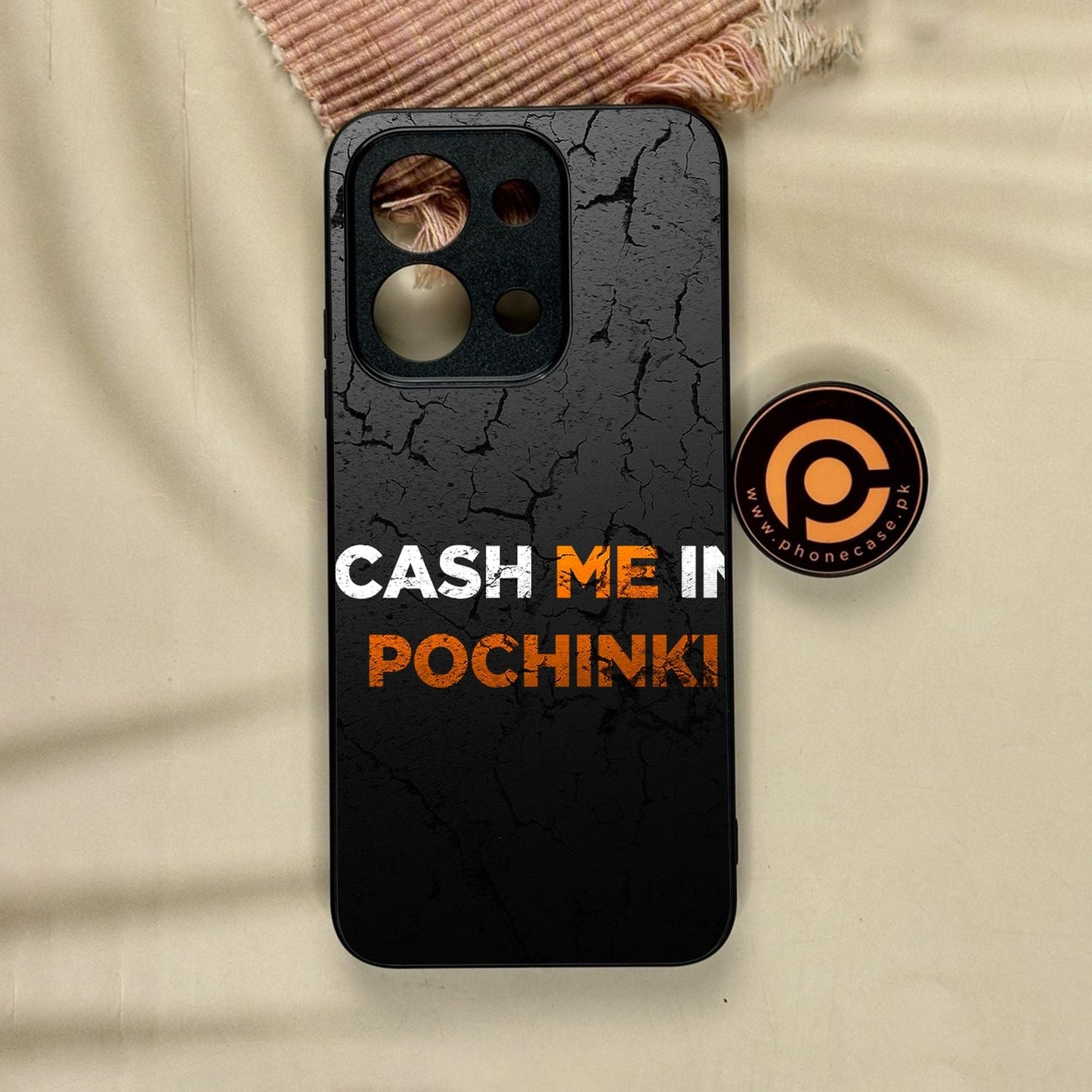 Xiaomi Redmi 15C - Cash Me - Premium Metal Printed Soft Bumper Shock Proof Case