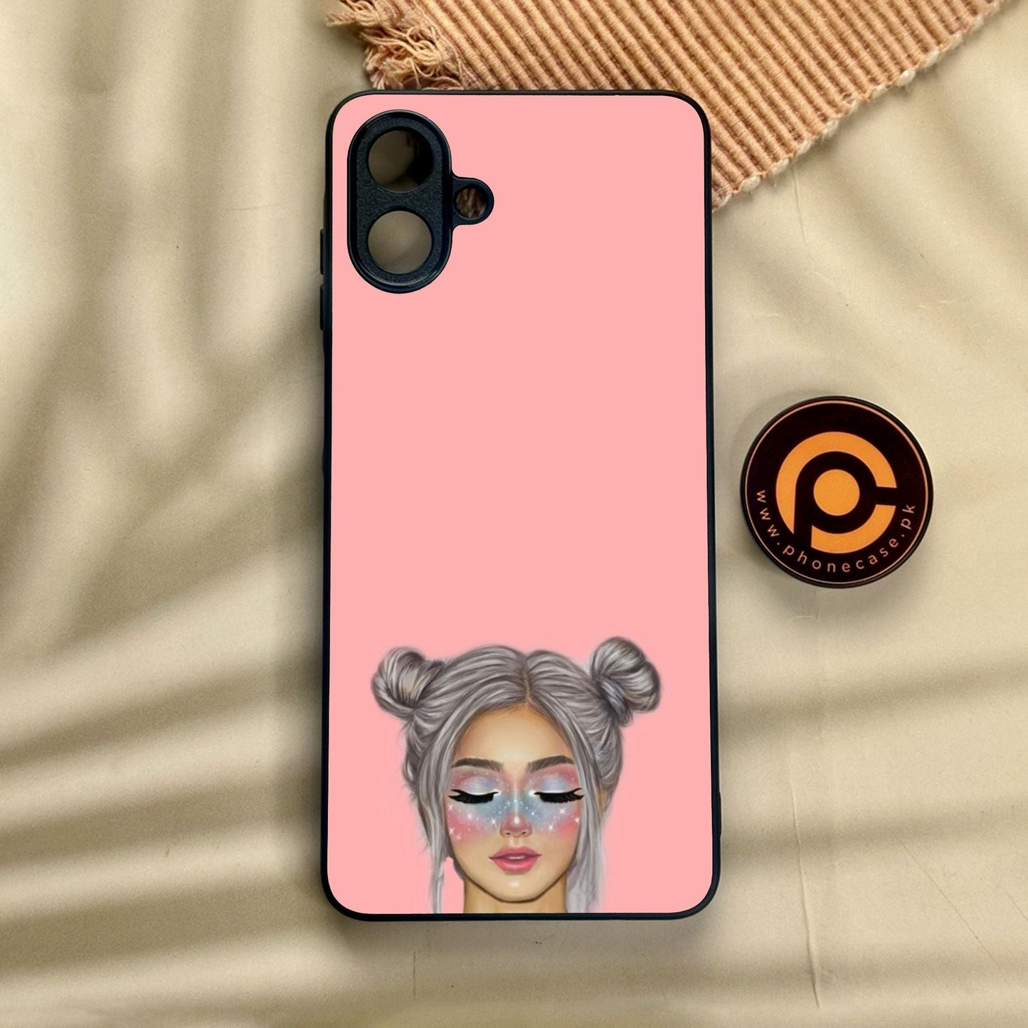 Samsung Galaxy A07 - Anime Girls Design 4 - Premium Metal Printed Soft Bumper Shock Proof Case