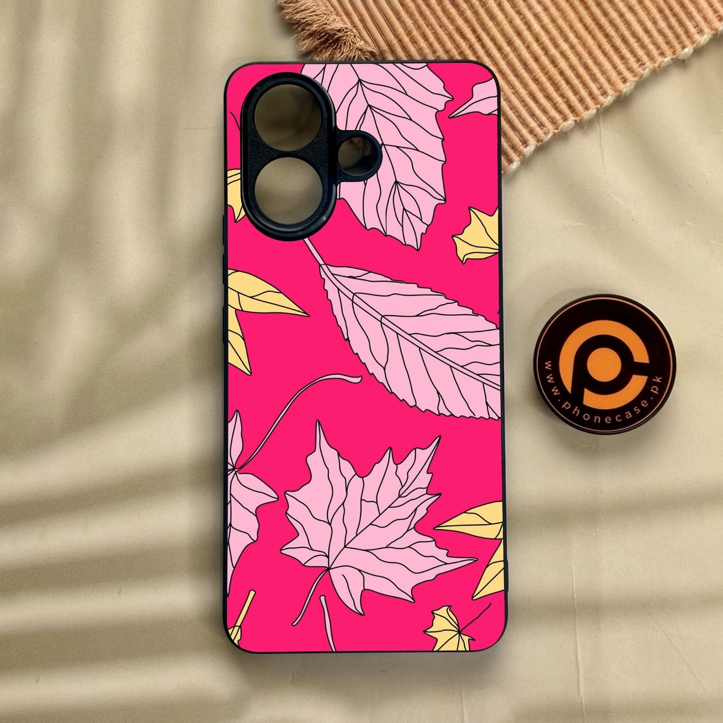 Vivo V60 Lite - Floral Series Design 6 - Premium Metal Printed Soft Bumper Shock Proof Case