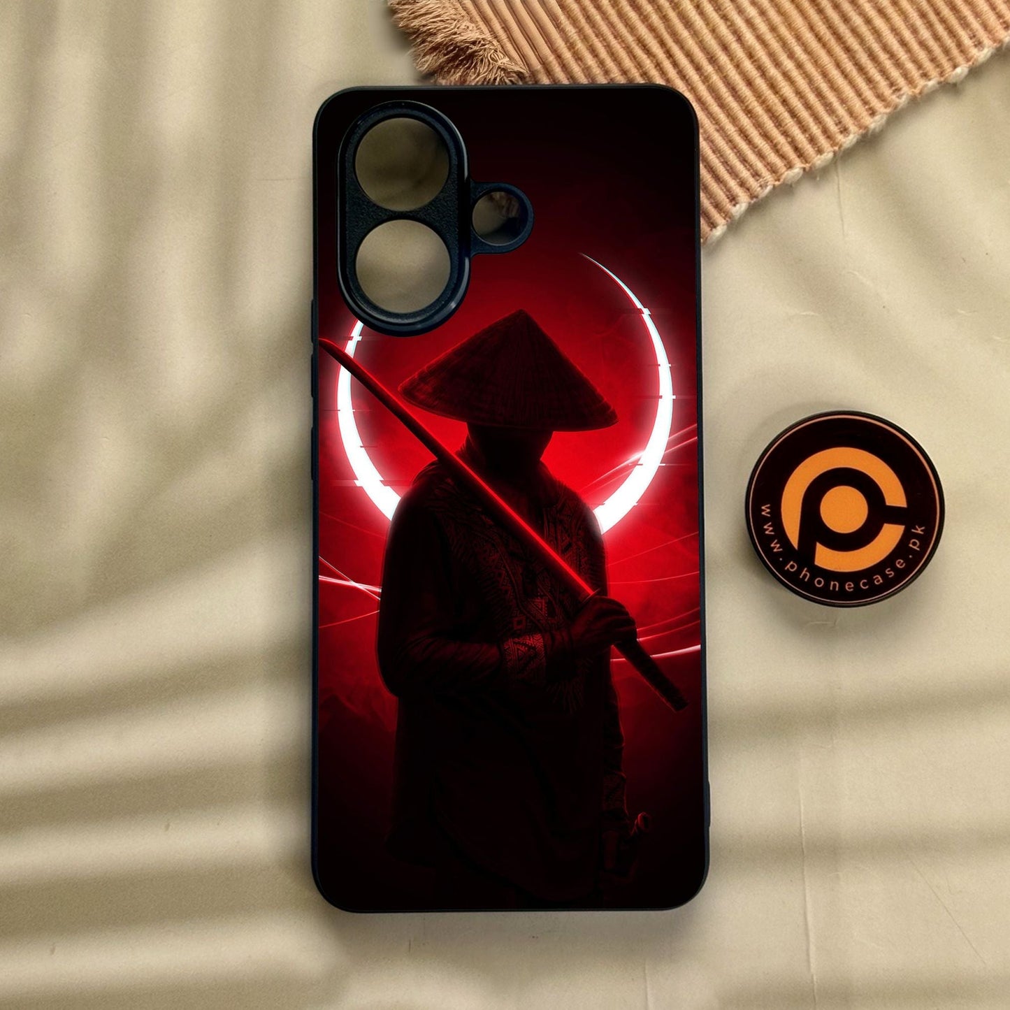 Vivo V60 Lite - Ninja Design 7 - Premium Metal Printed Soft Bumper Shock Proof Case