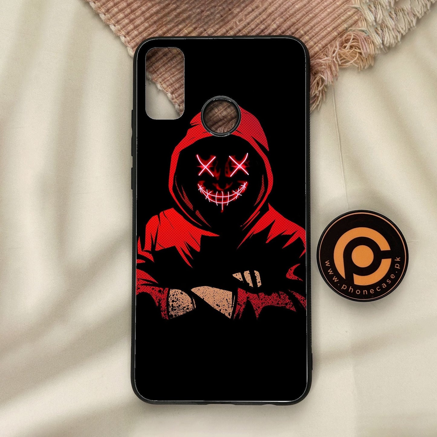 Honor 9X Lite - Anonymous 2.0 Design 5 - Premium Metal Printed Soft Bumper Shock Proof Case