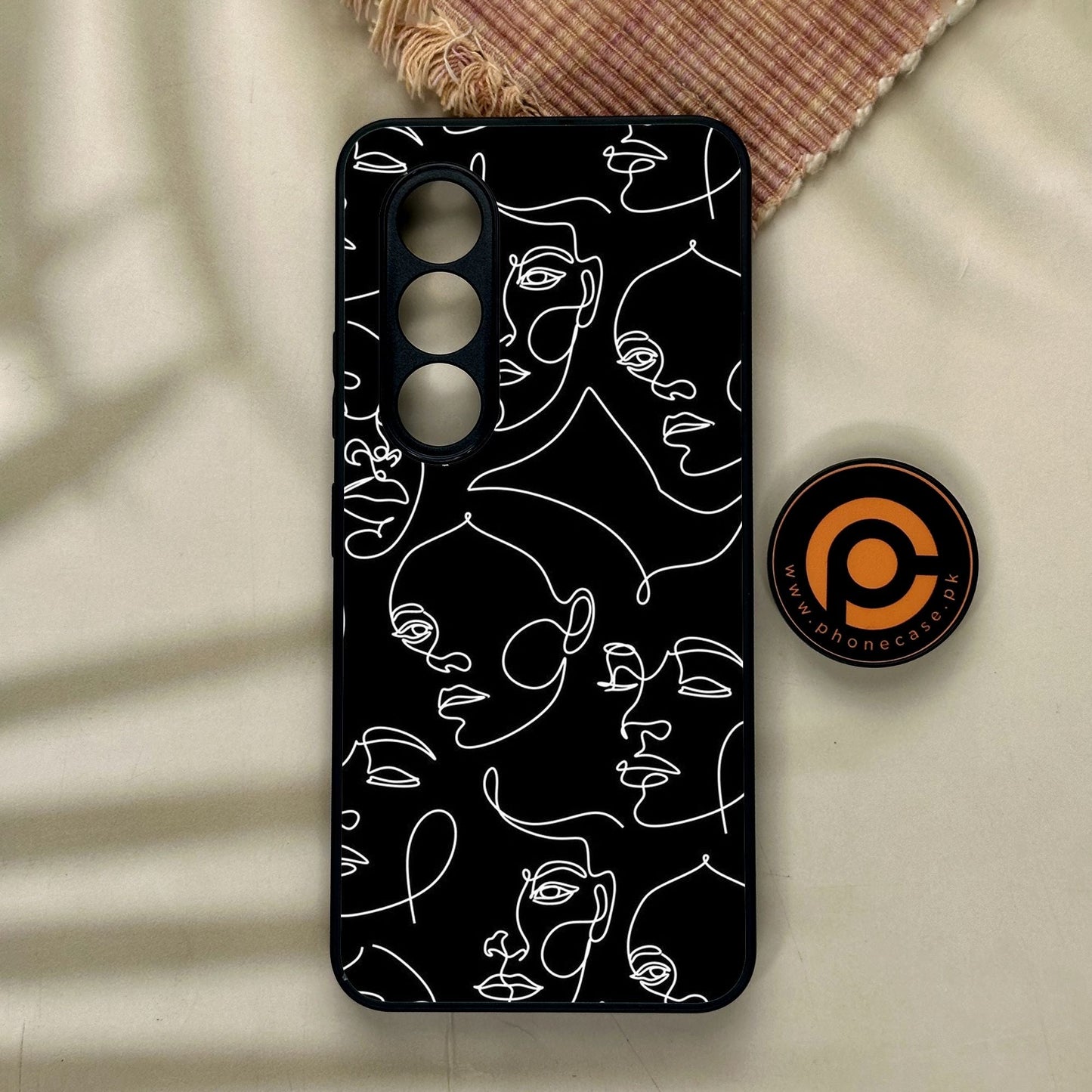 Itel S25 - Girls Design 6 - Premium Metal Printed Soft Bumper Shock Proof Case