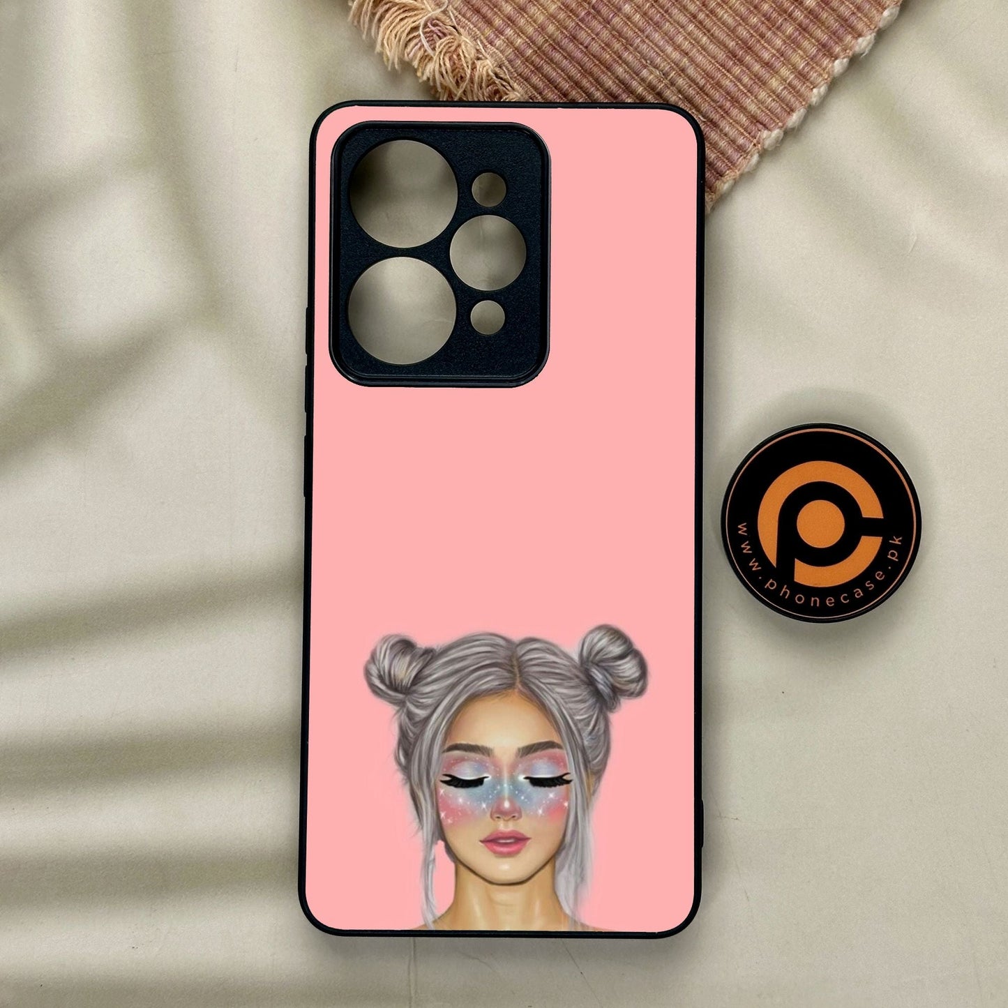 Realme 15 Pro - Anime Girls Design 4 - Premium Metal Printed Soft Bumper Shock Proof Case