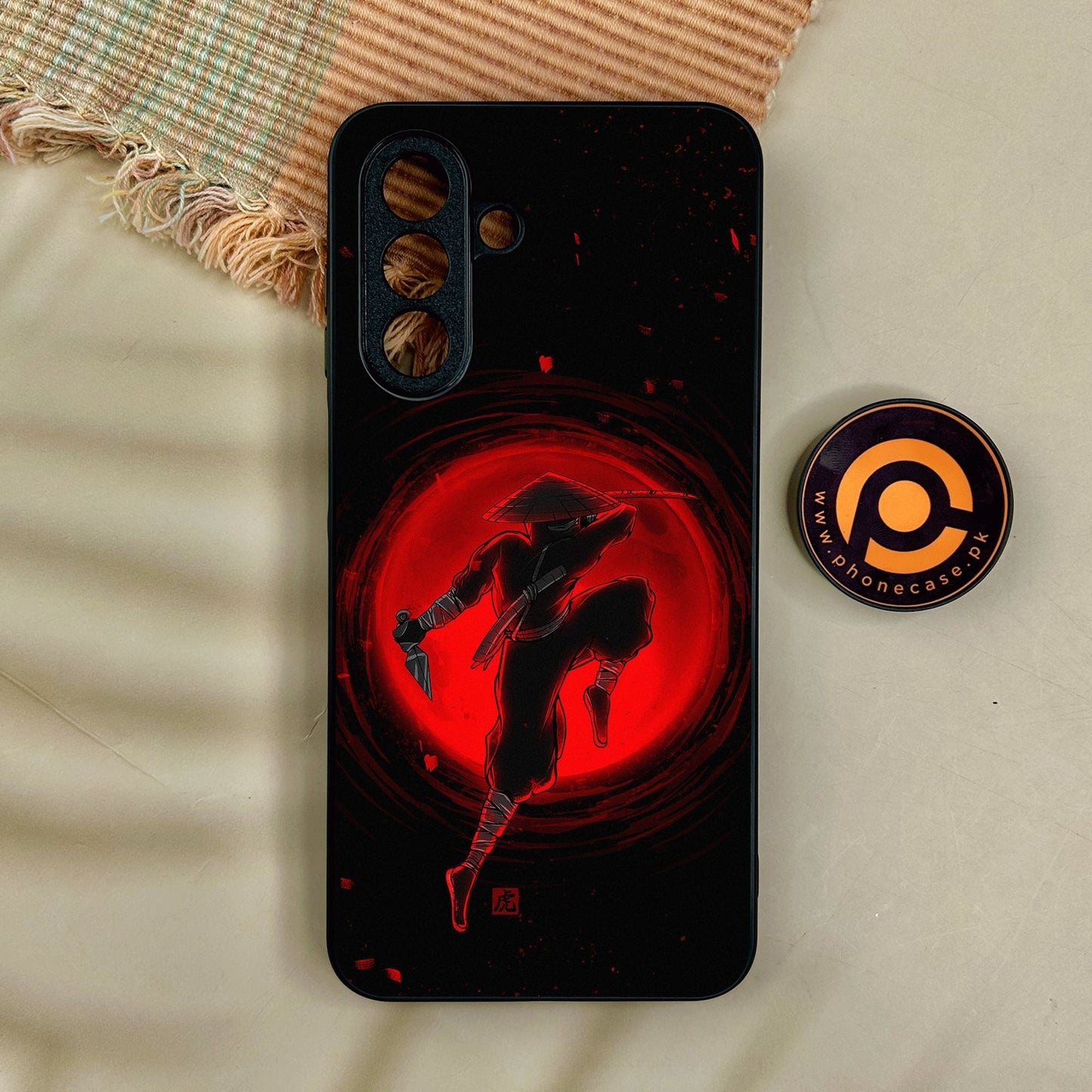 Samsung Galaxy A17 - Ninja Design 5 - Premium Metal Printed Soft Bumper Shock Proof Case