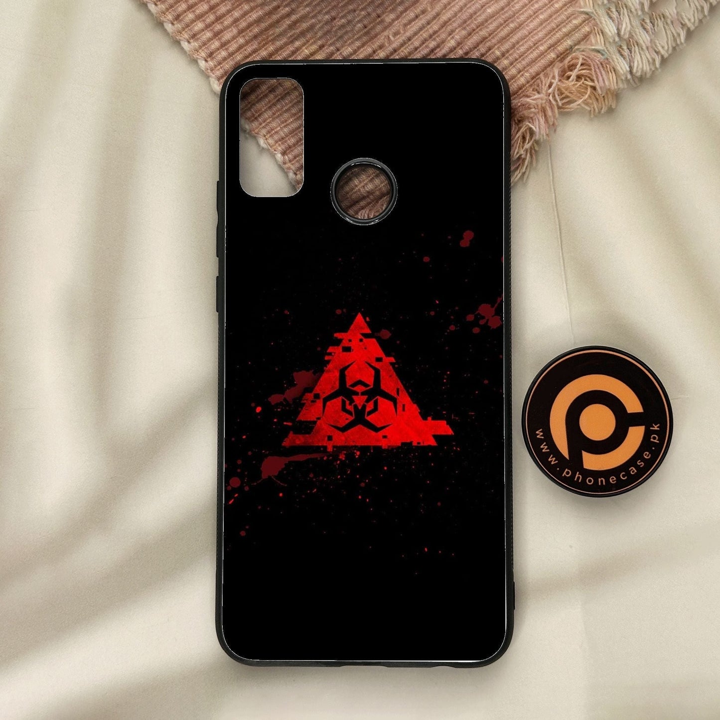 Honor 9X Lite - Biohazard Design 4 - Premium Metal Printed Soft Bumper Shock Proof Case