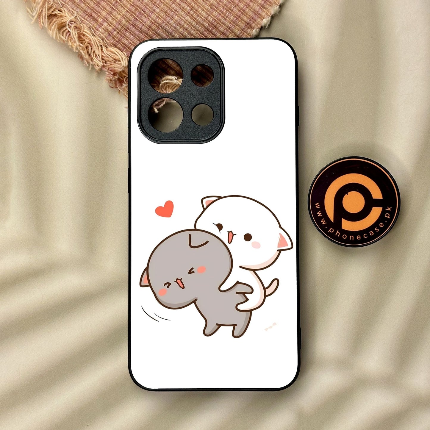 OnePlus 13T - Cute Bubu Dudu Design 4 - Premium Metal Printed Soft Bumper Shock Proof Case