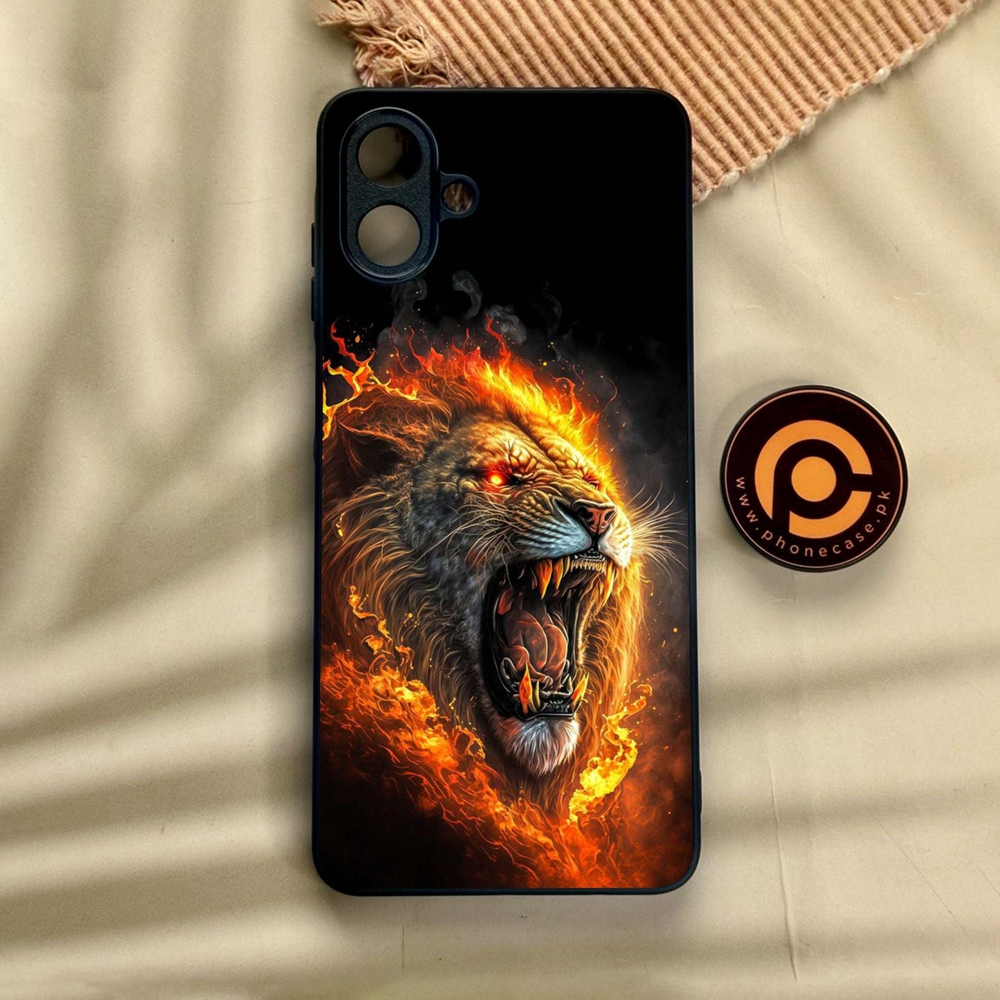 Samsung Galaxy A07 - Tiger 2.0 Design 4 - Premium Metal Printed Soft Bumper Shock Proof Case