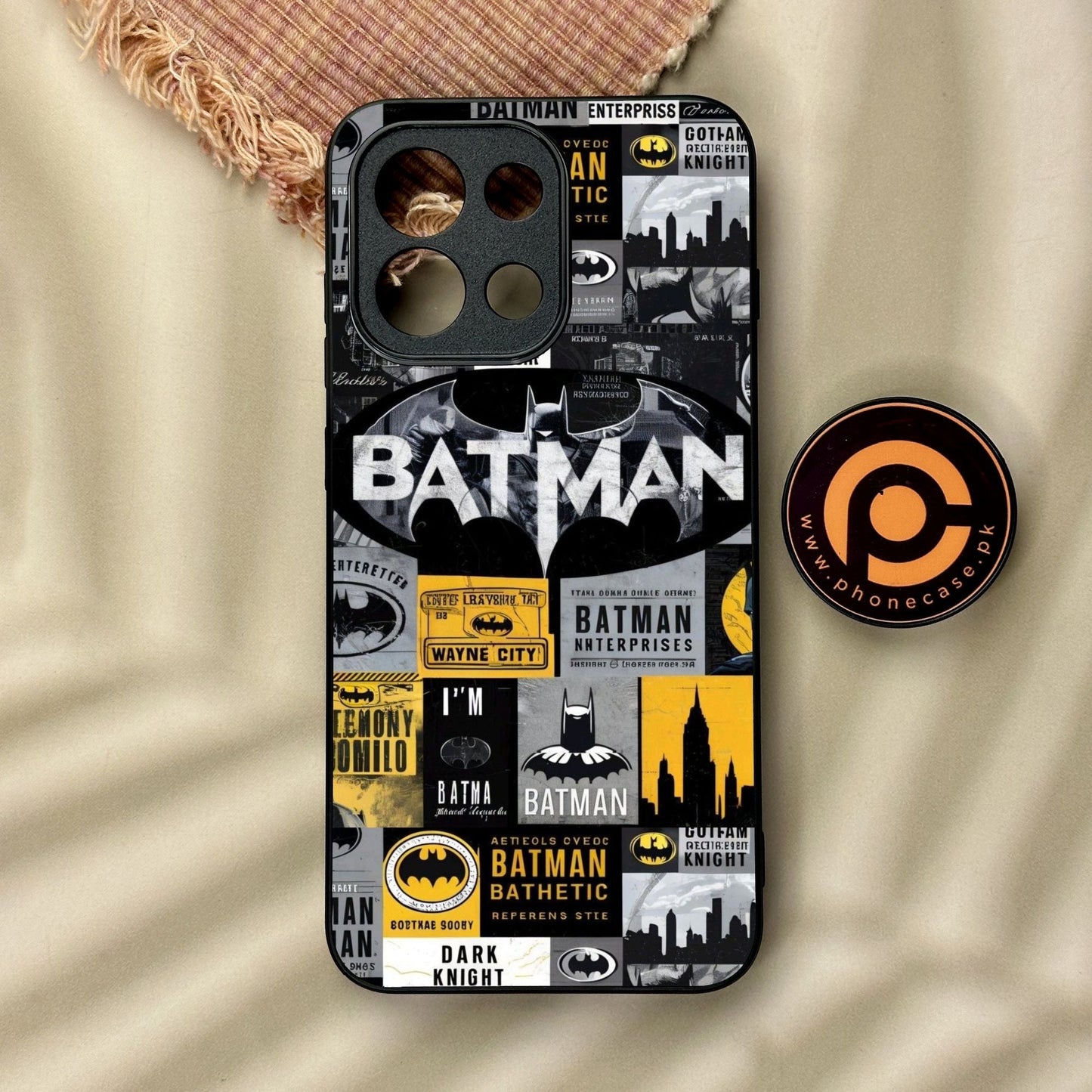 OnePlus 13s - The Gotham Collage - Premium Metal Printed Soft Bumper Shock Proof Case