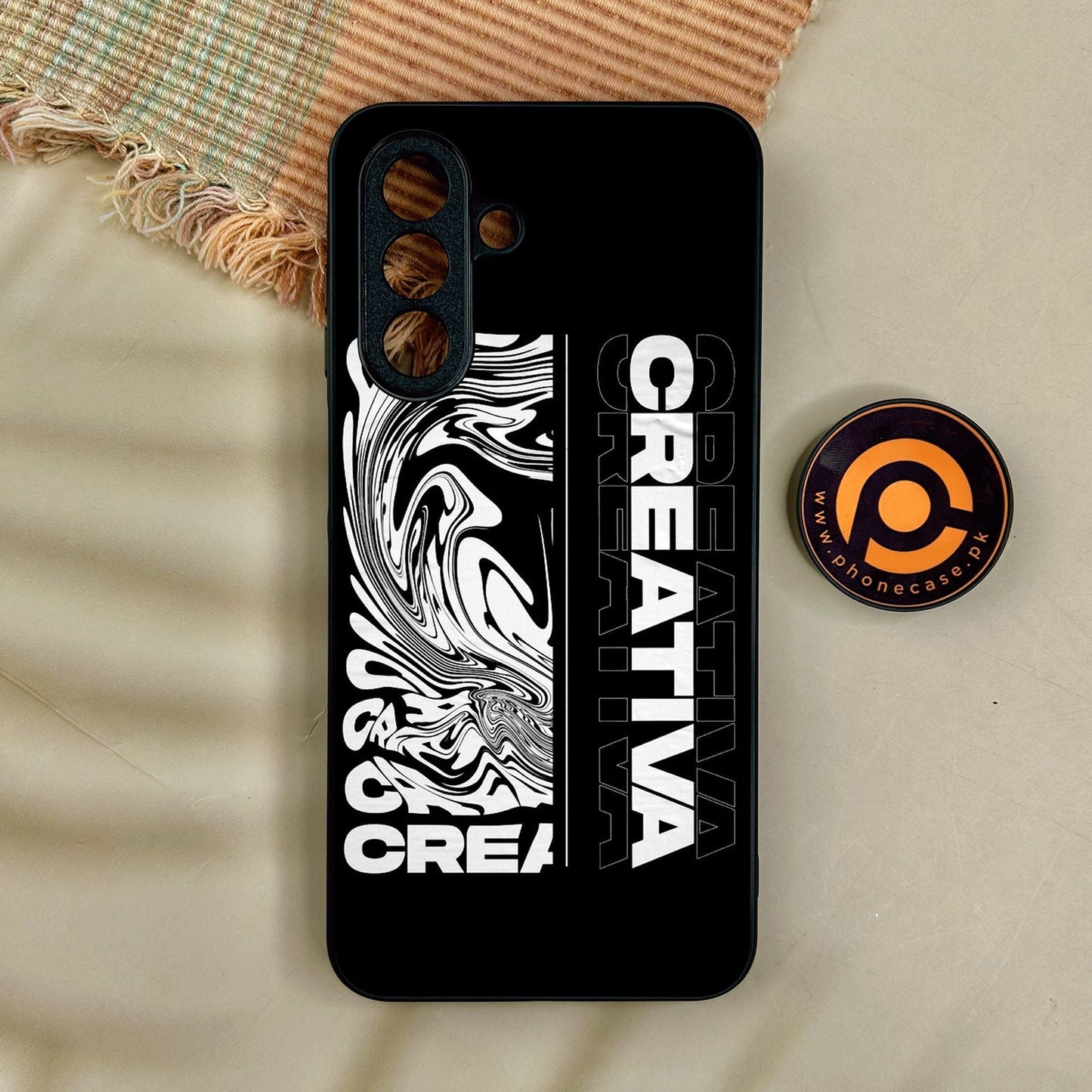 Samsung Galaxy A17 - Creative - Premium Metal Printed Soft Bumper Shock Proof Case