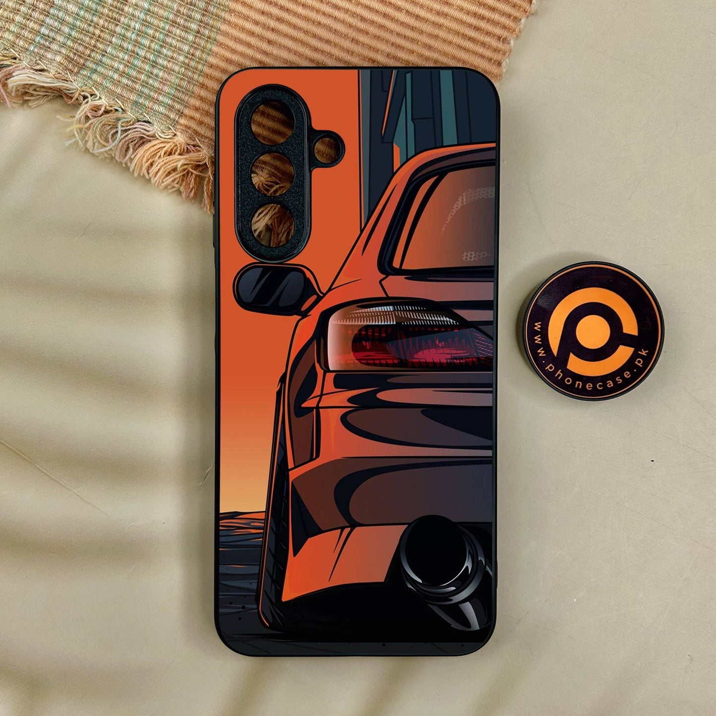 Samsung Galaxy A17 - Racing Series 2.0 Design 4 - Premium Metal Printed Soft Bumper Shock Proof Case