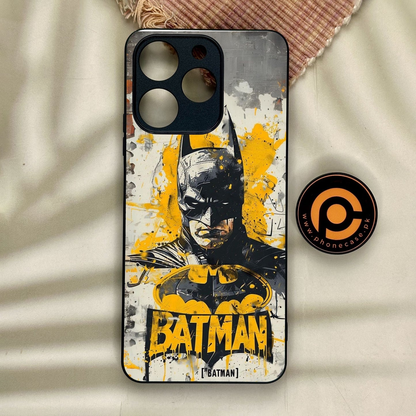 Realme Note 70 - Urban Knight - Premium Metal Printed Soft Bumper Shock Proof Case