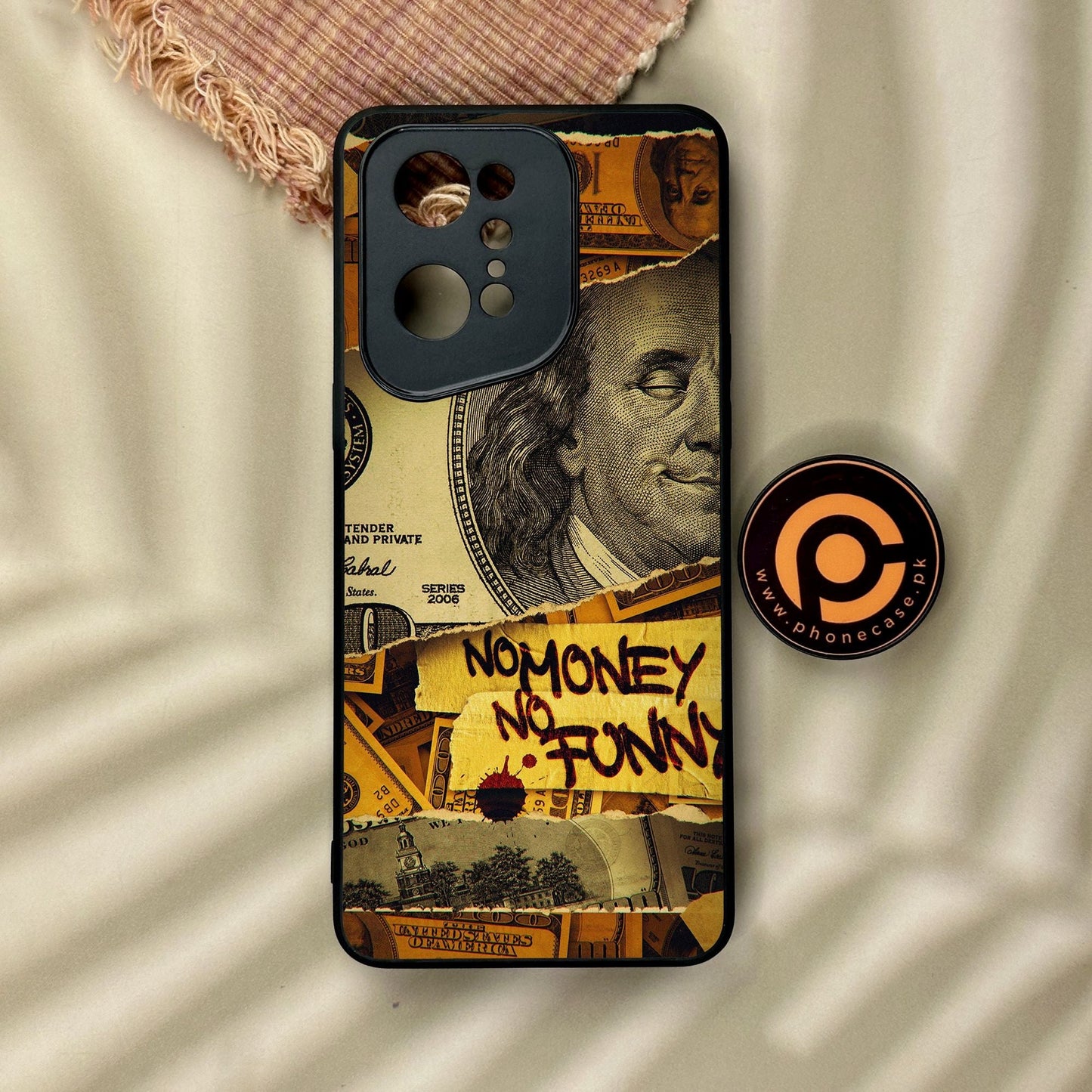 Oppo Find X5 Pro - Dollar Design 1 - Premium Metal Printed Soft Bumper Shock Proof Case