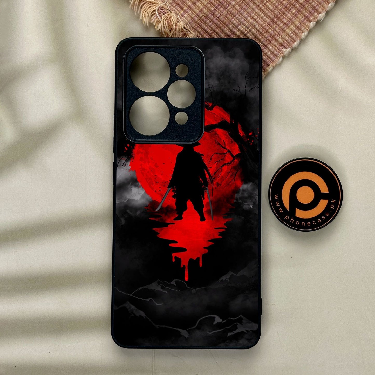 Realme 15 - Ninja Design 3 - Premium Metal Printed Soft Bumper Shock Proof Case