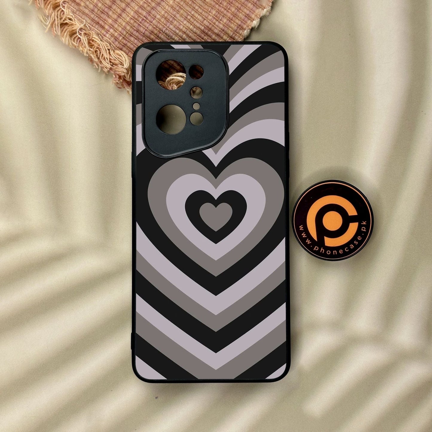 Oppo Find X5 Pro - Heartbeat Design 1 - Premium Metal Printed Soft Bumper Shock Proof Case