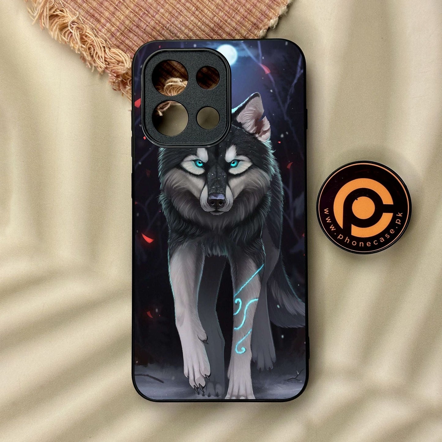 OnePlus 13T - Wolf Design 8 - Premium Metal Printed Soft Bumper Shock Proof Case