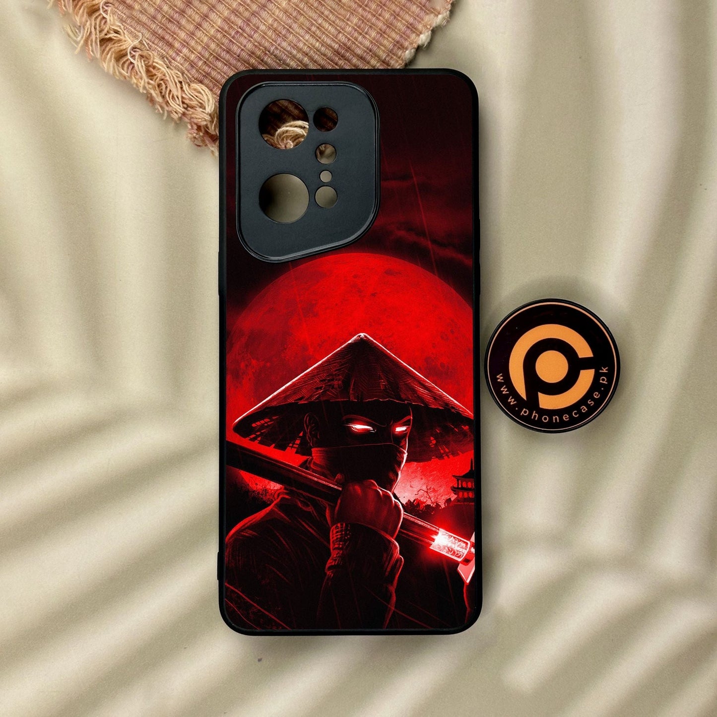 Oppo Find X5 Pro - Ninja Design 2 - Premium Metal Printed Soft Bumper Shock Proof Case