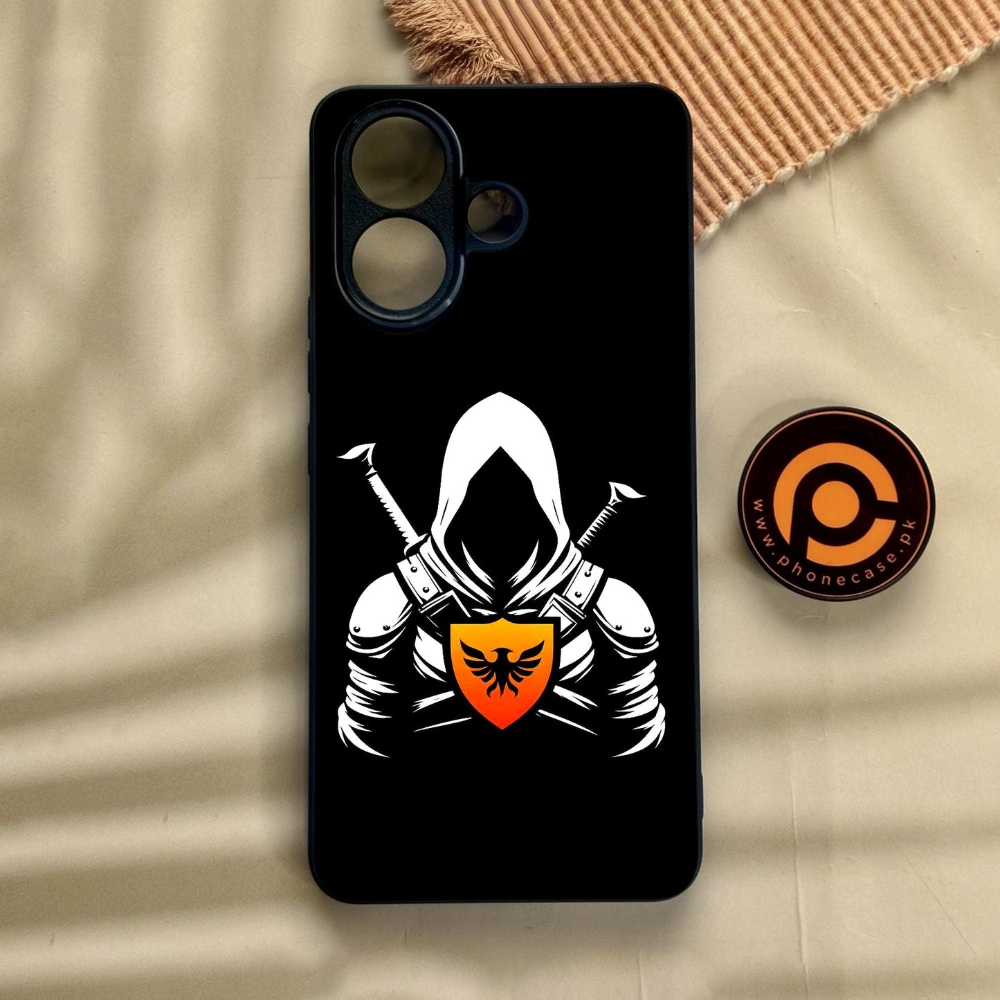 Vivo V60 Lite - Minimalistic Design 6 - Premium Metal Printed Soft Bumper Shock Proof Case