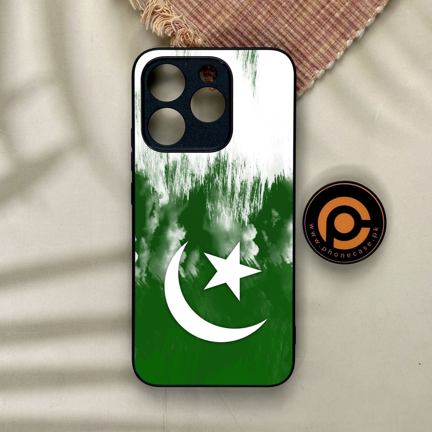 Realme 15T - Pakistani Flag Design 9 - Premium Metal Printed Soft Bumper Shock Proof Case