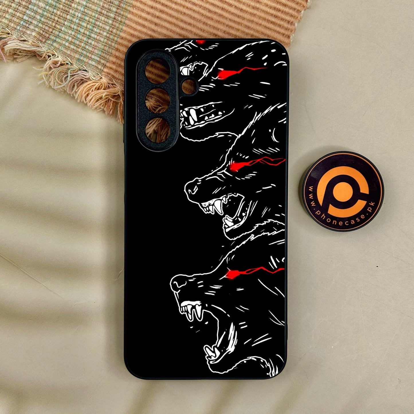 Samsung Galaxy A17 - Black Art Design 7 - Premium Metal Printed Soft Bumper Shock Proof Case