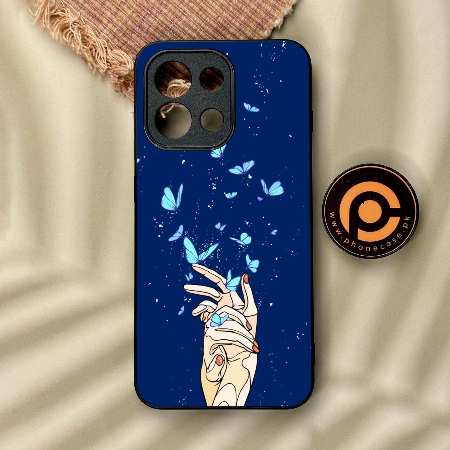 OnePlus 13T - Butterflies Design 2 - Premium Metal Printed Soft Bumper Shock Proof Case