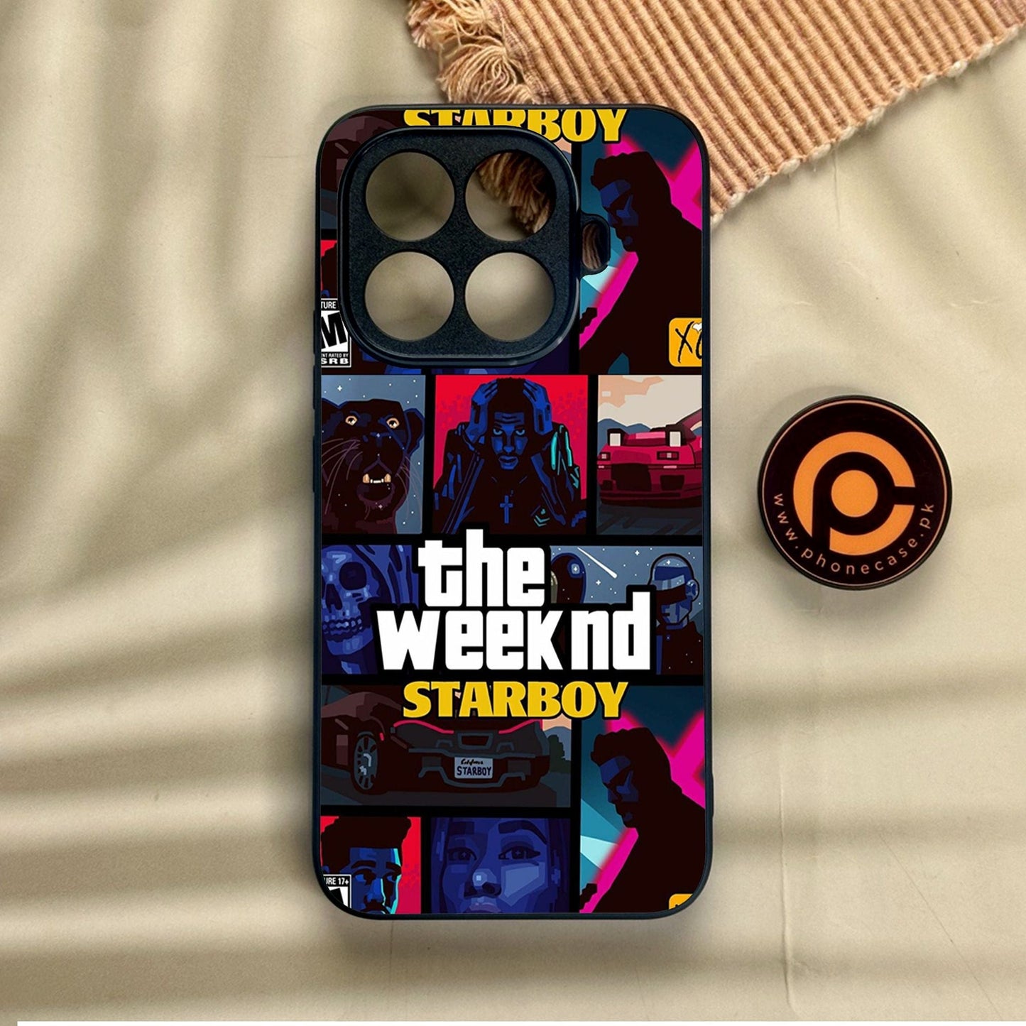 Xiaomi 15T Pro - The Weeknd Star Boy - Premium Metal Printed Soft Bumper Shock Proof Case