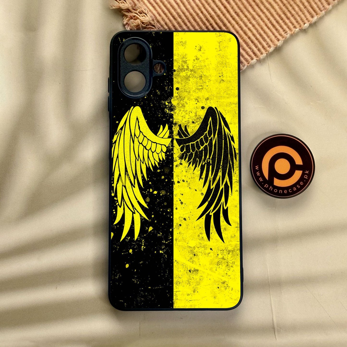 Samsung Galaxy A07 - Angel 2.0 Design 1 - Premium Metal Printed Soft Bumper Shock Proof Case