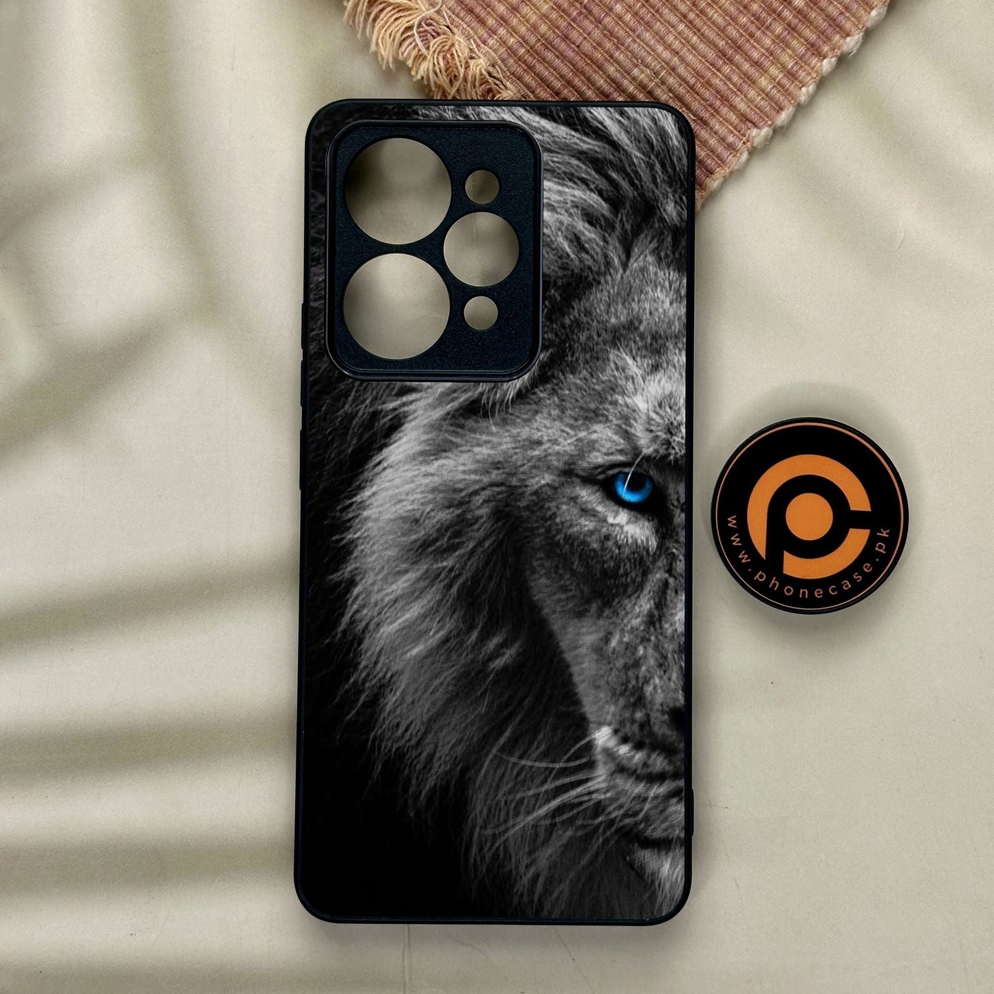 Realme 15 - Tiger Design 8 - Premium Metal Printed Soft Bumper Shock Proof Case